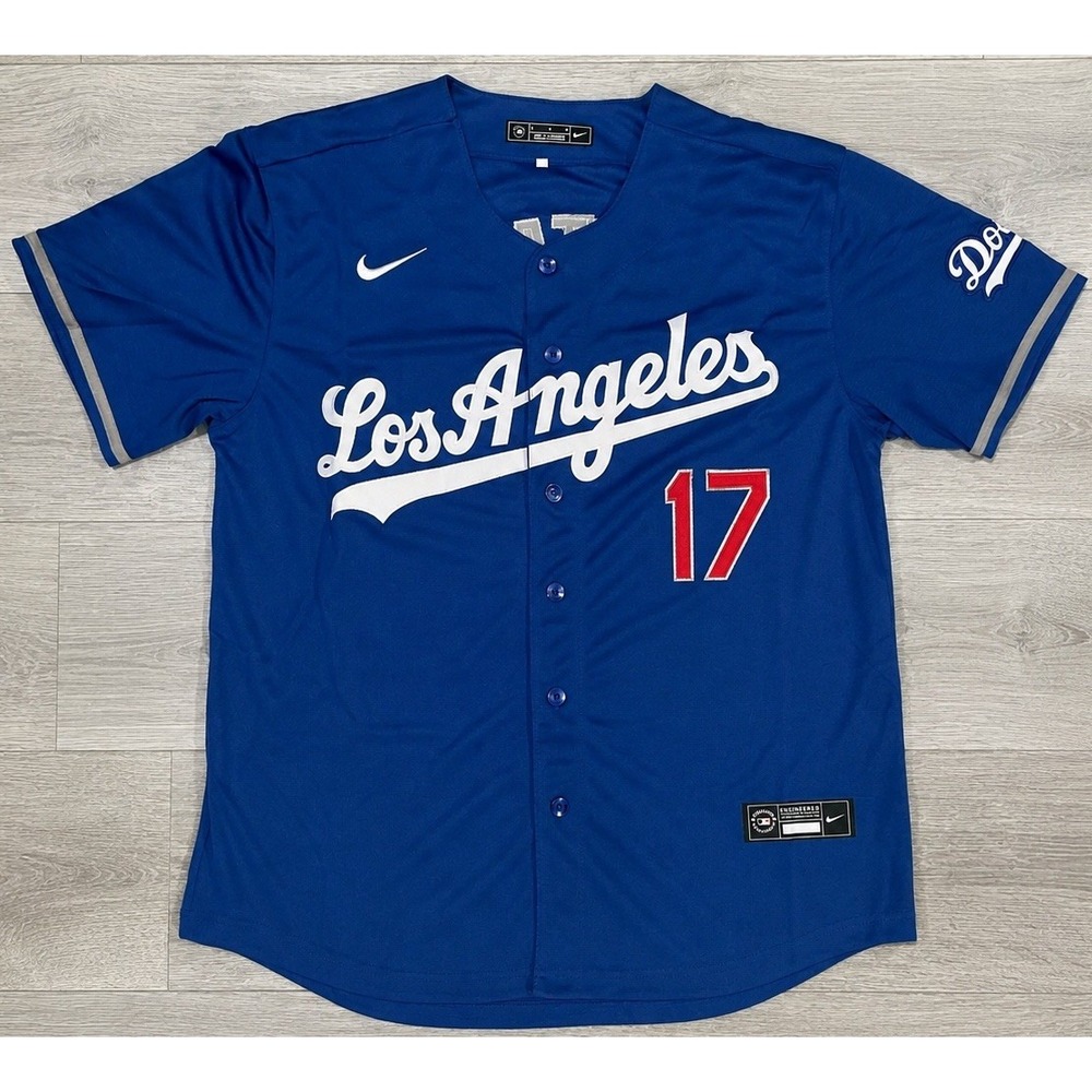 Los Angeles Dodgers Shohei Ohtani Nike Royal Alternate Stadium Jersey Size Large